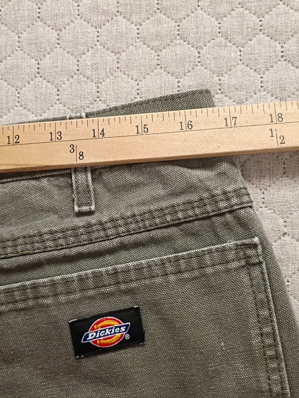 Dickies Carpenter Pants 33x29 Men Distressed (PLEASE READ) - Picture 7 of 13
